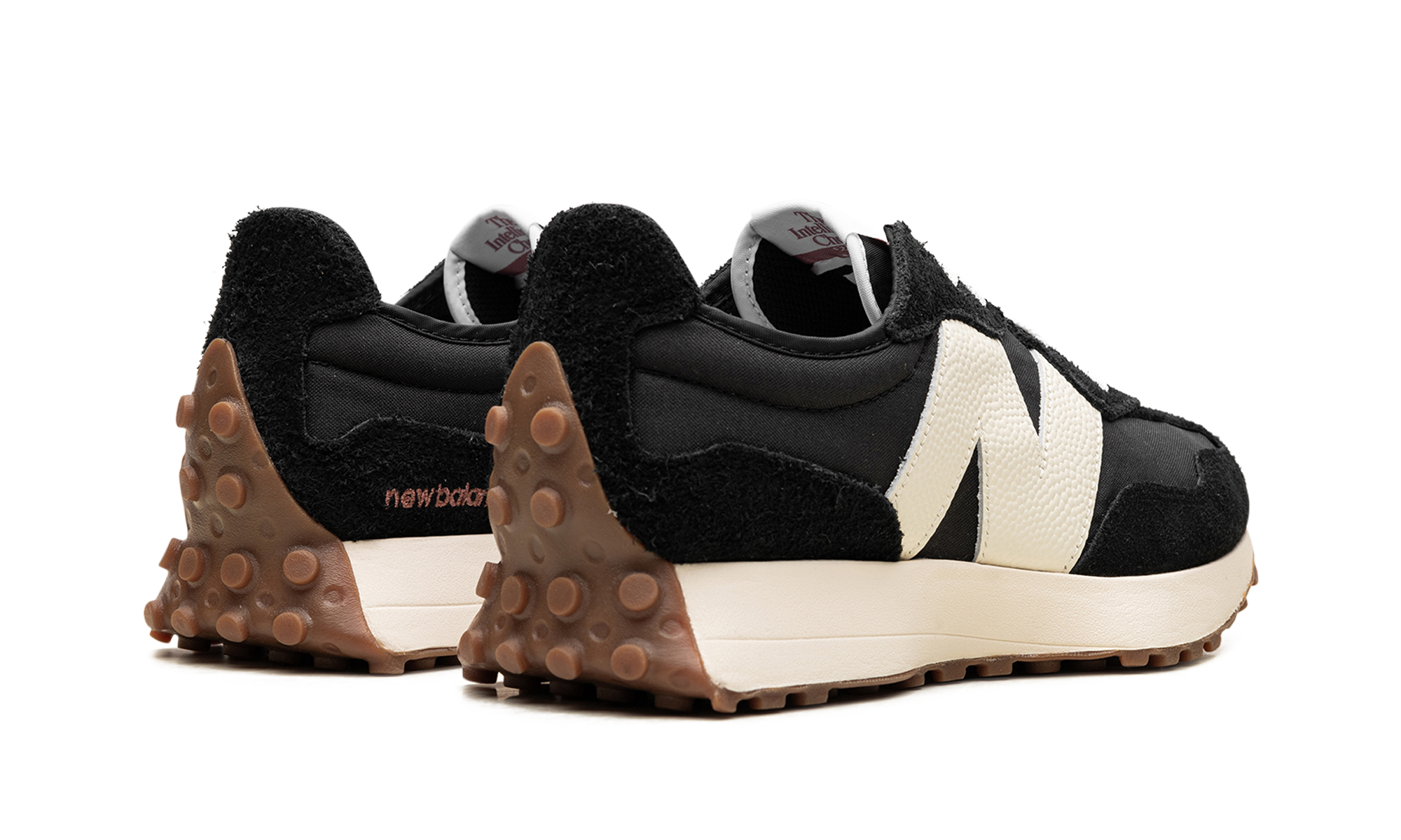 327 WMNS "Black White Gum" WS327BL
