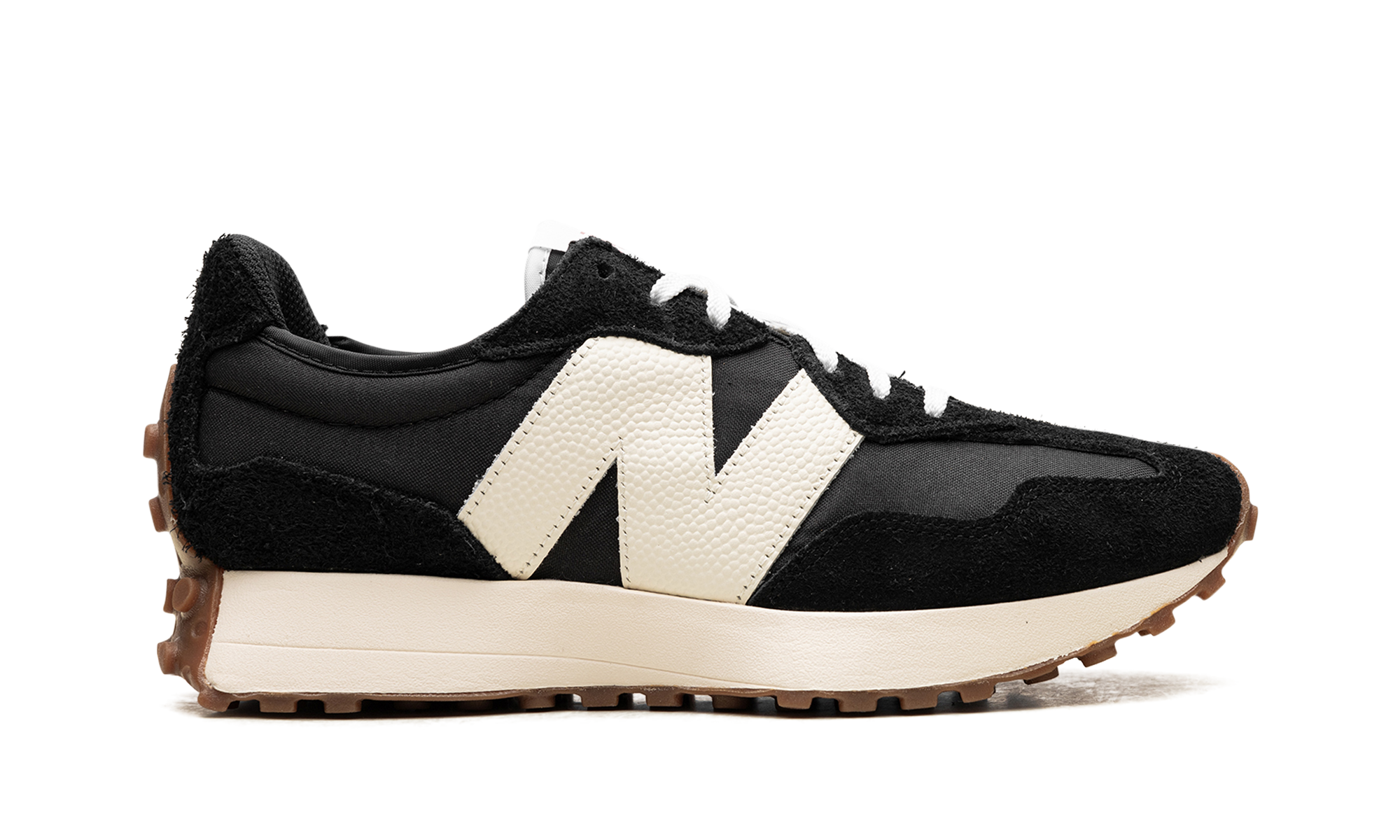 327 WMNS "Black White Gum" WS327BL