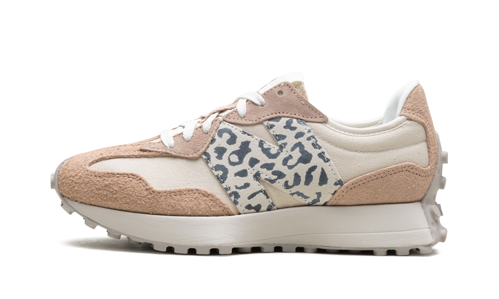 327 WMNS "Flat Taupe Linen Leopard" WS327AQ