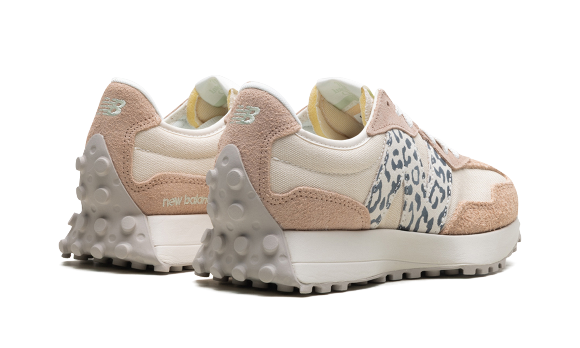 327 WMNS "Flat Taupe Linen Leopard" WS327AQ
