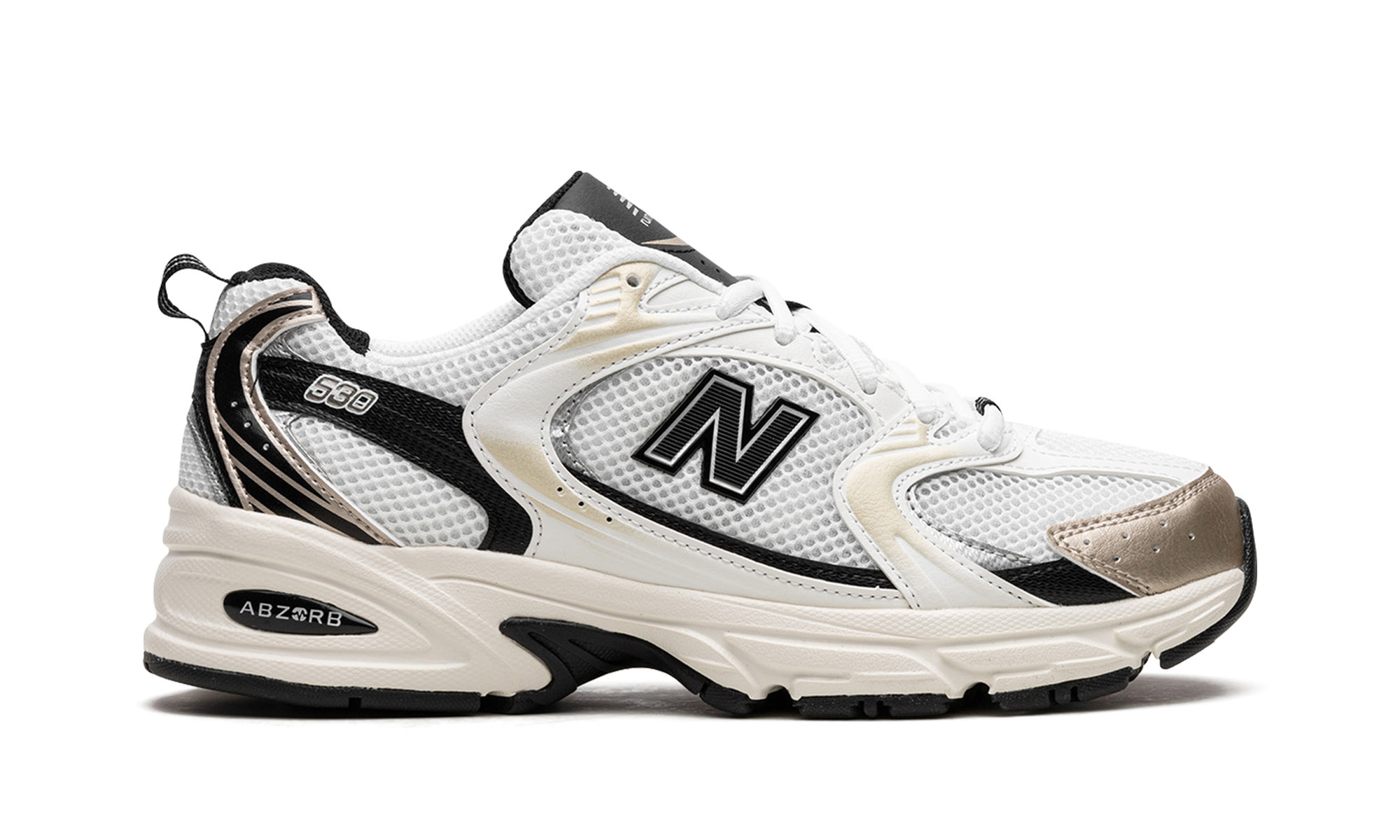 530 "White / Gold / Black" MR530TC