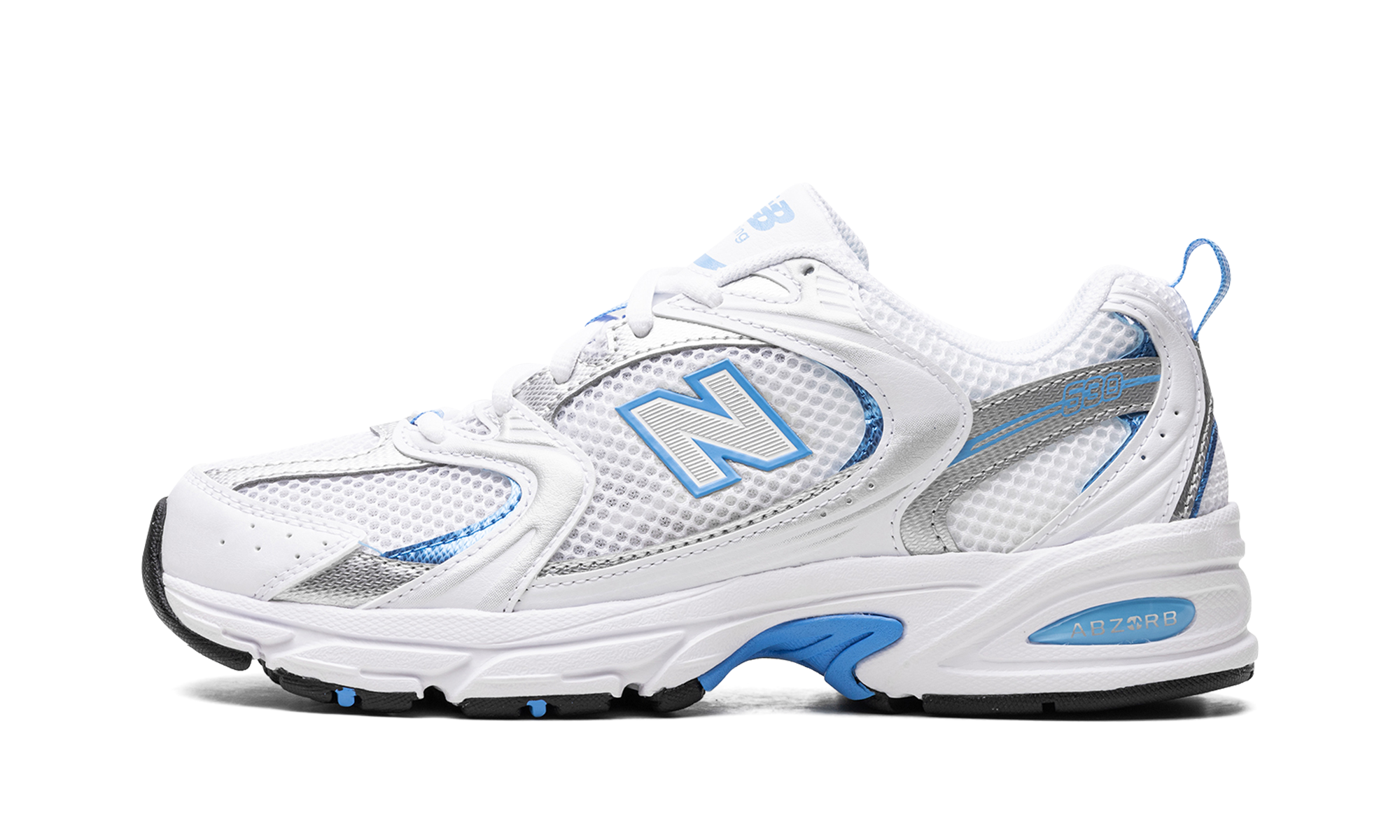 530 "White / Sky Blue" MR530DRW