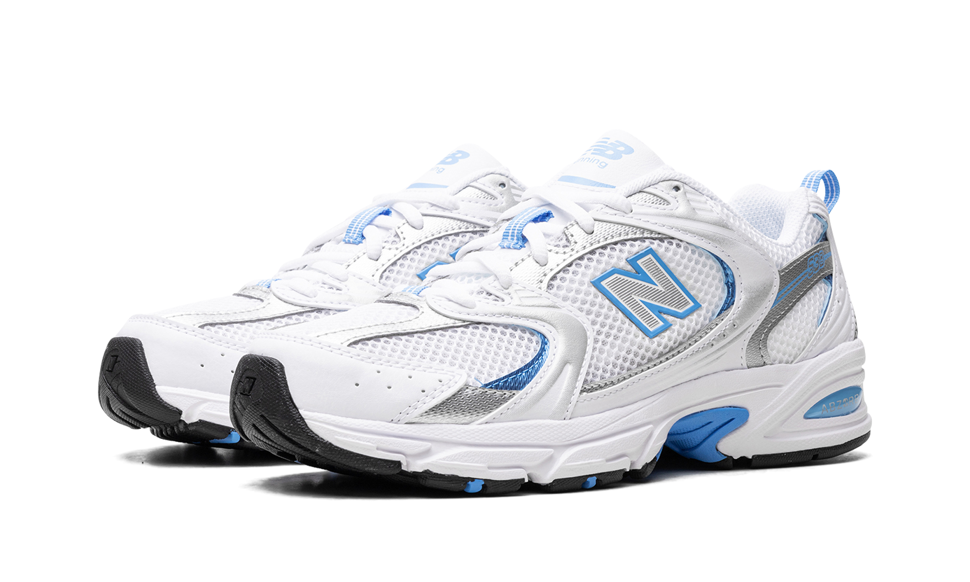 530 "White / Sky Blue" MR530DRW