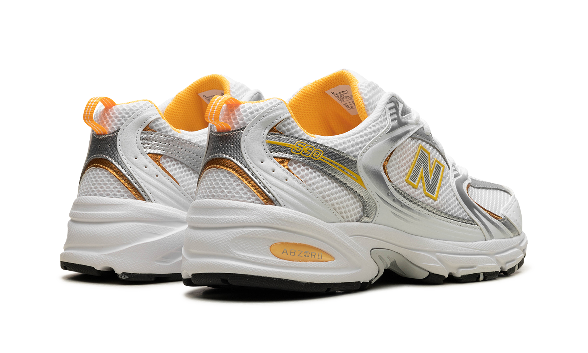 530 "White Vibrant Apricot Silver Metallic" MR530PUT