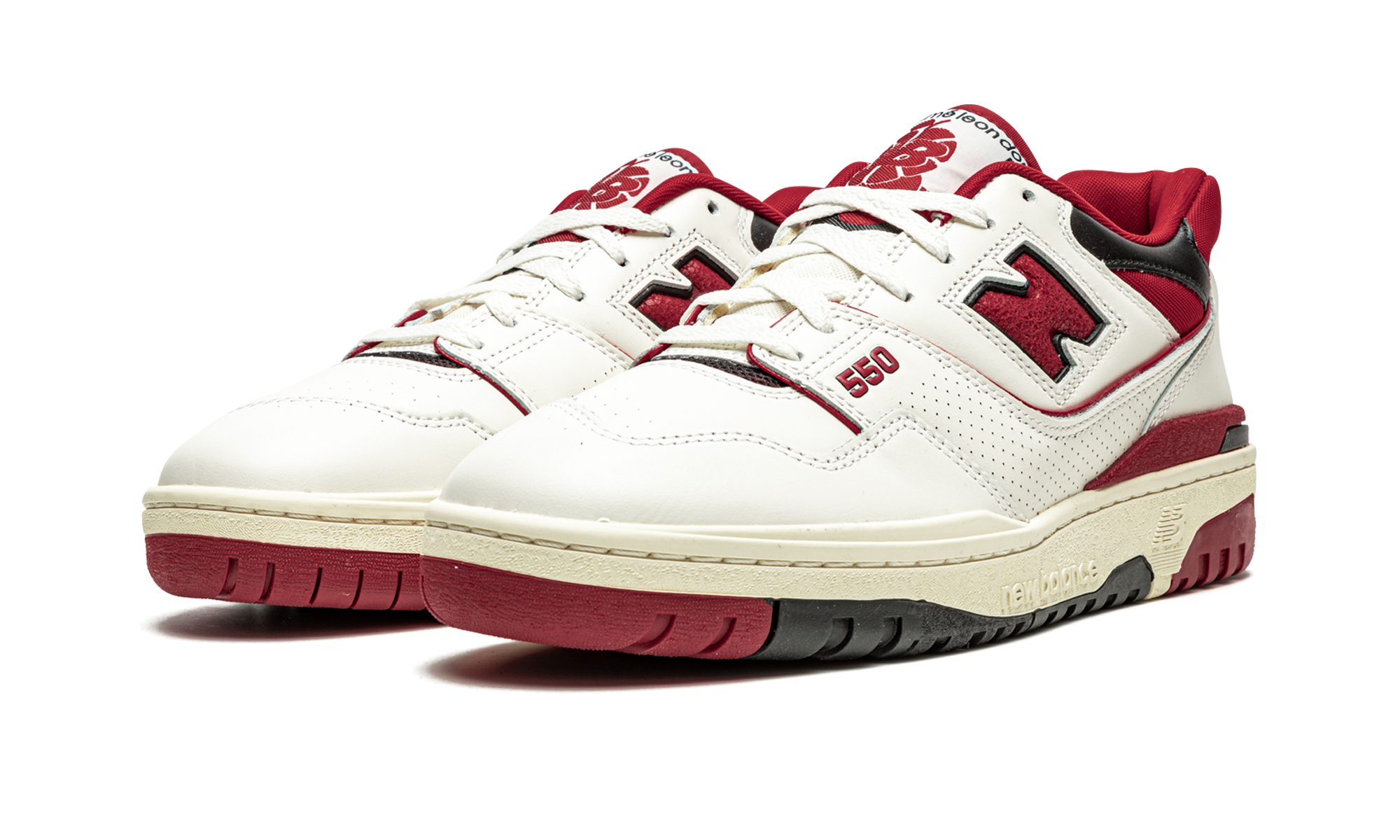 550 "Aimé Leon Dore - White / Red" BB550AE1