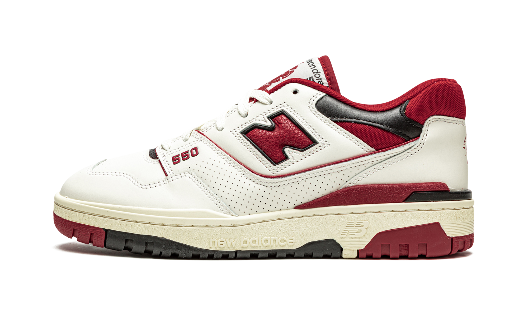 550 "Aimé Leon Dore - White / Red" BB550AE1