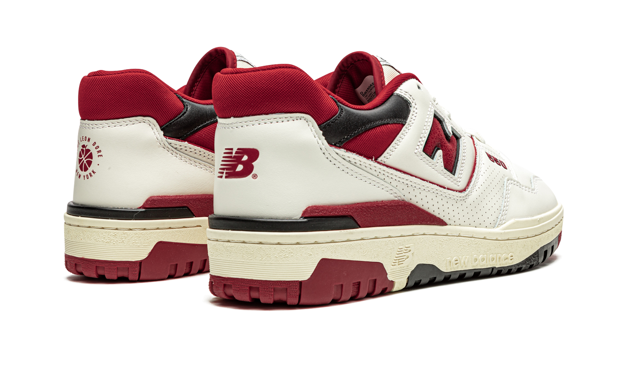 550 "Aimé Leon Dore - White / Red" BB550AE1
