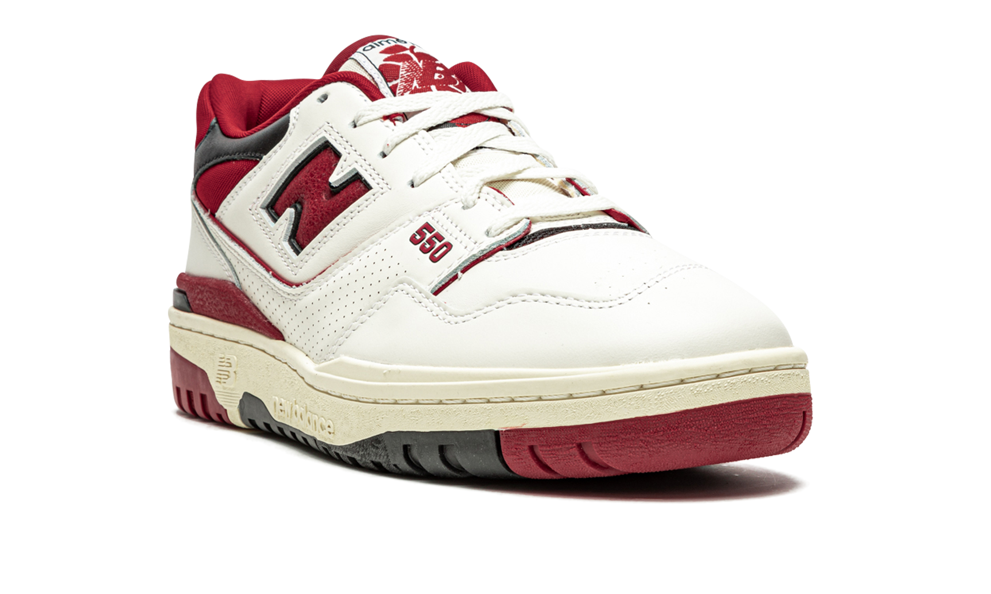 550 "Aimé Leon Dore - White / Red" BB550AE1