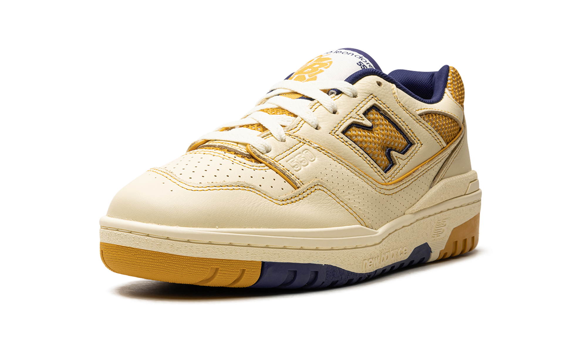 550 "Aime Leon Dore - White / Yellow" BB550AX1