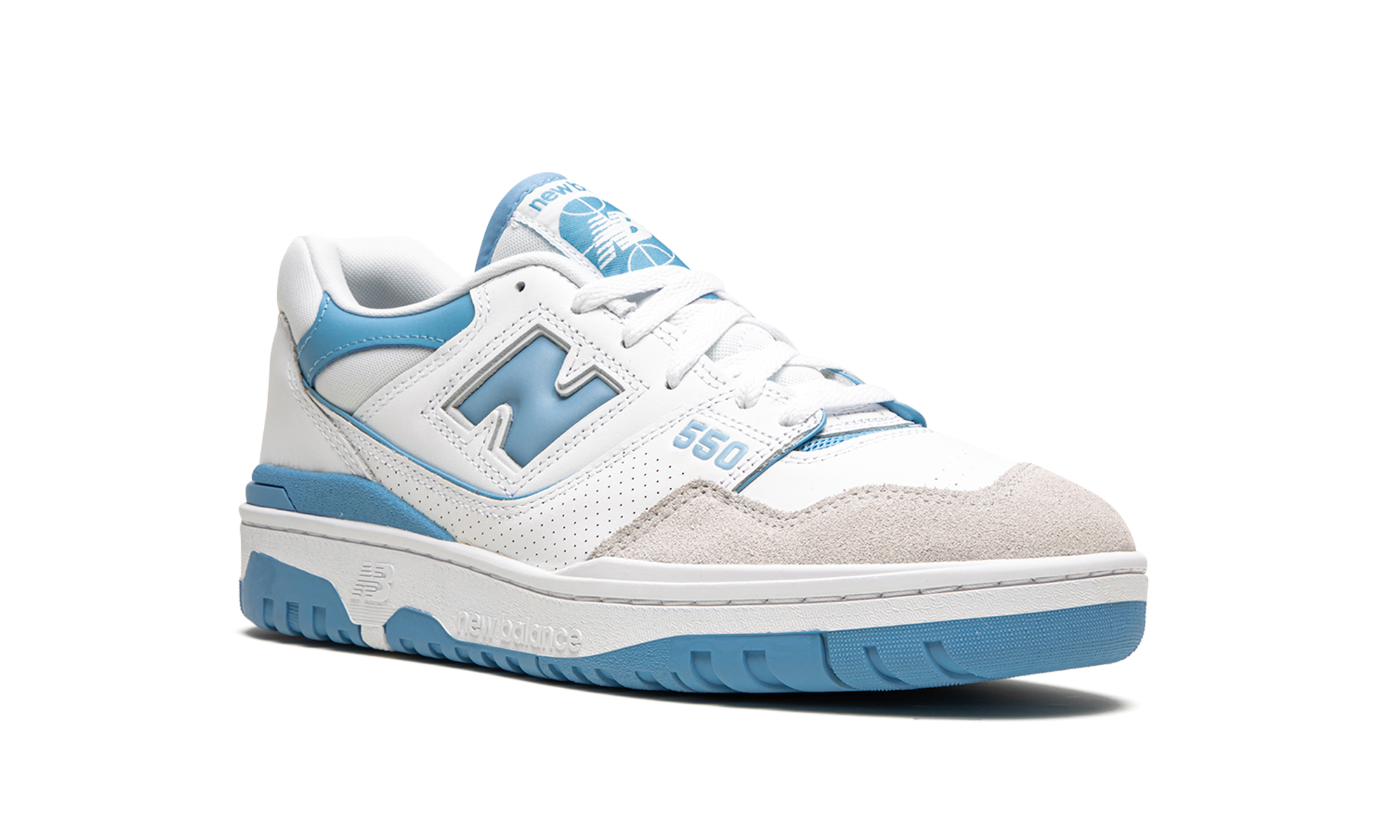 550 "White / Baby Blue" BB550LSB