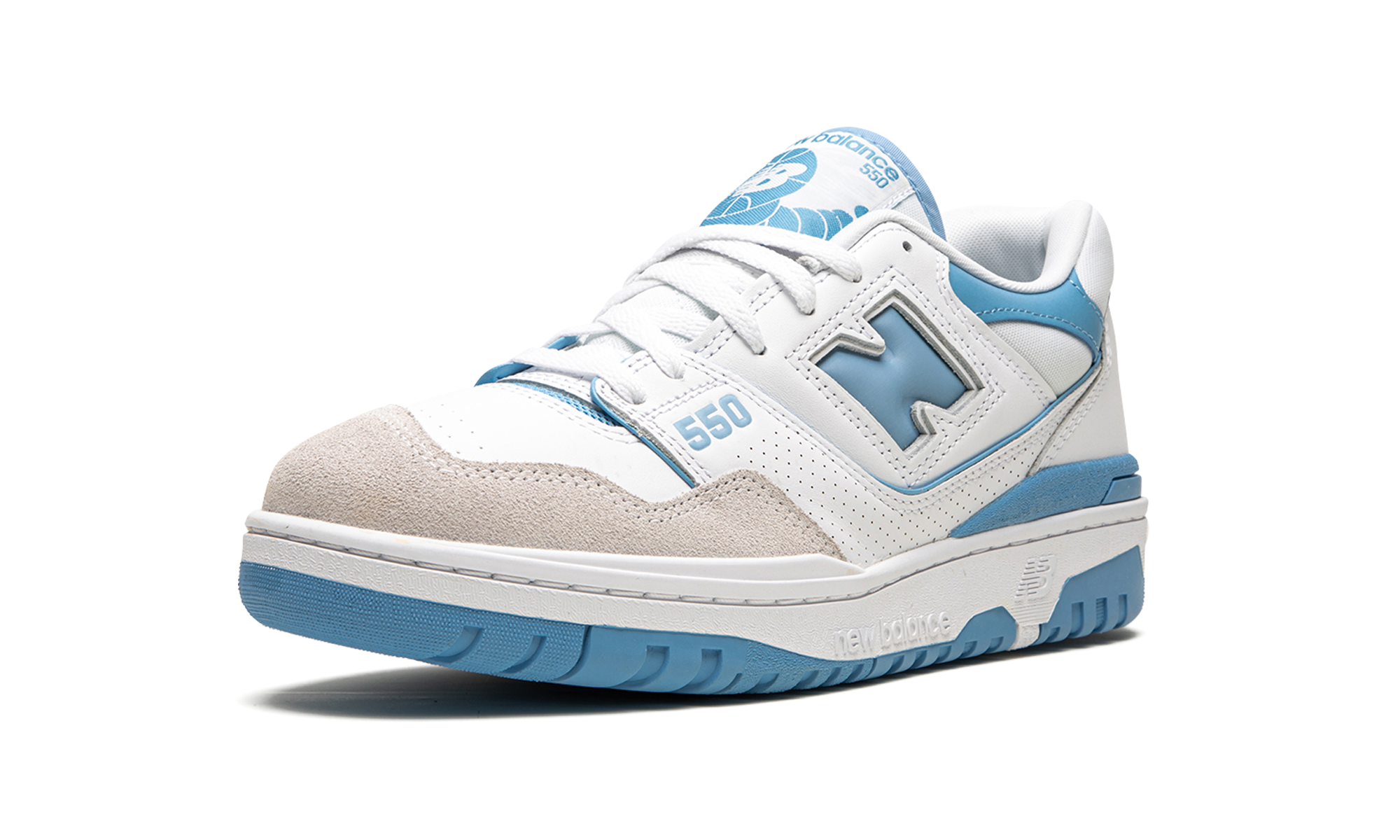 550 "White / Baby Blue" BB550LSB