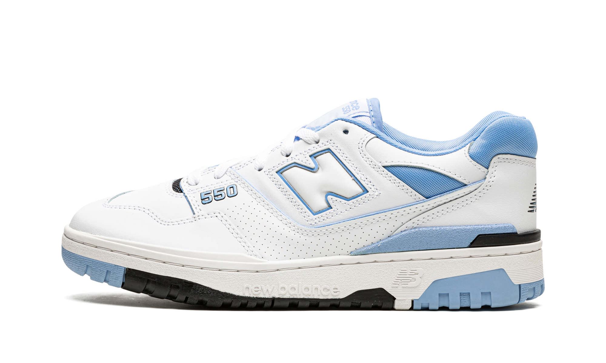 550 "White / Carolina Blue" BB550HL1