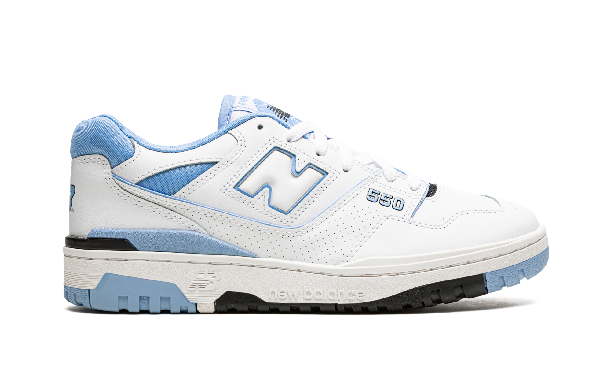 550 "White / Carolina Blue" BB550HL1