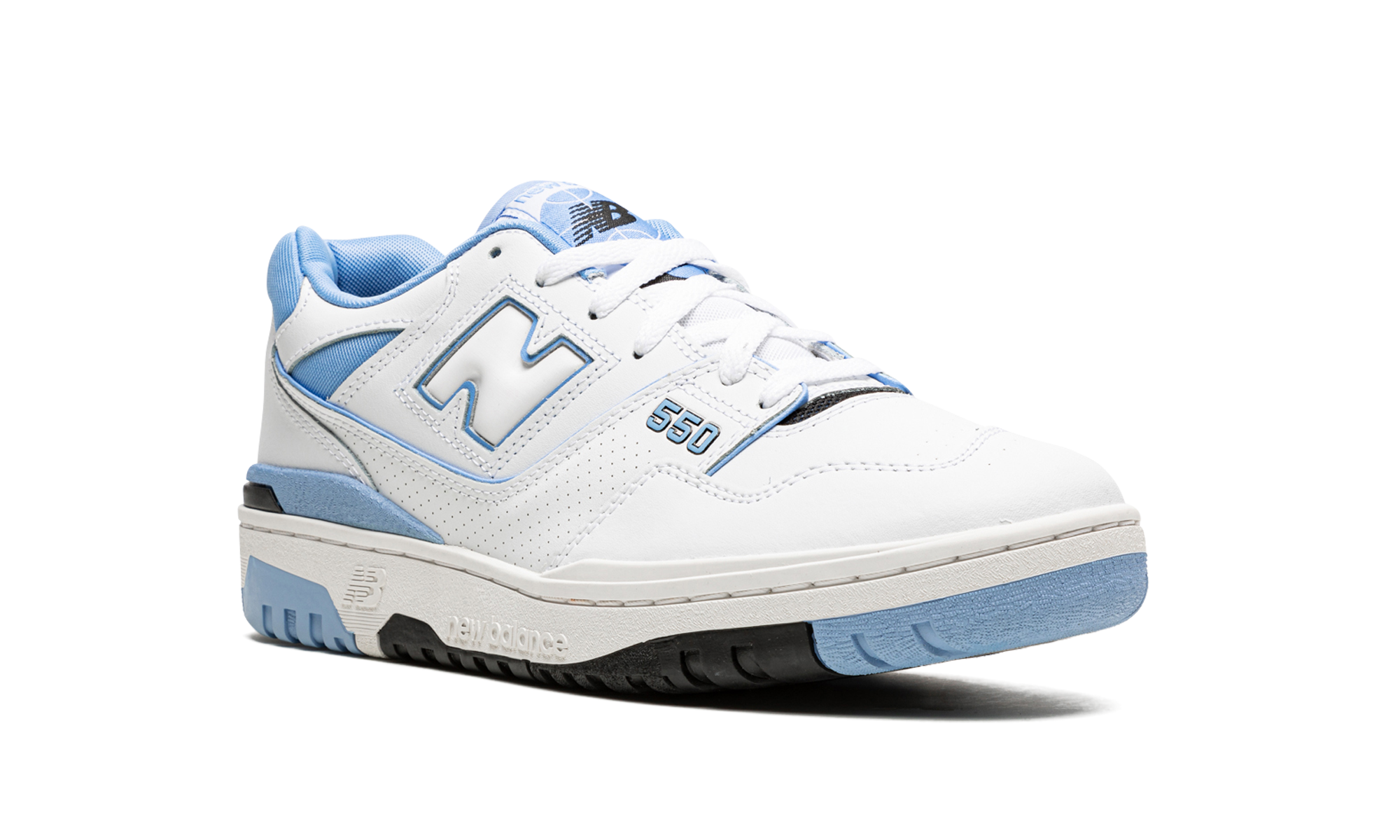 550 "White / Carolina Blue" BB550HL1