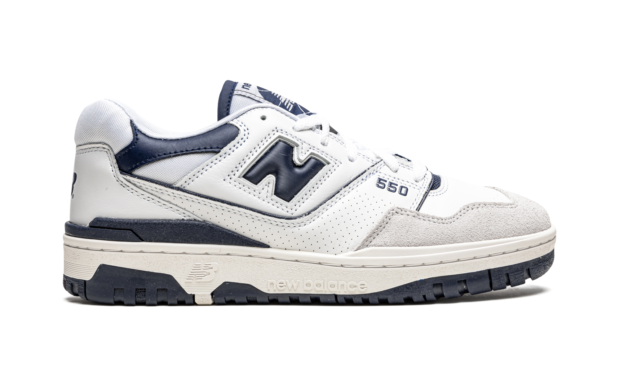 550 "White / Navy Blue" BB550WA1