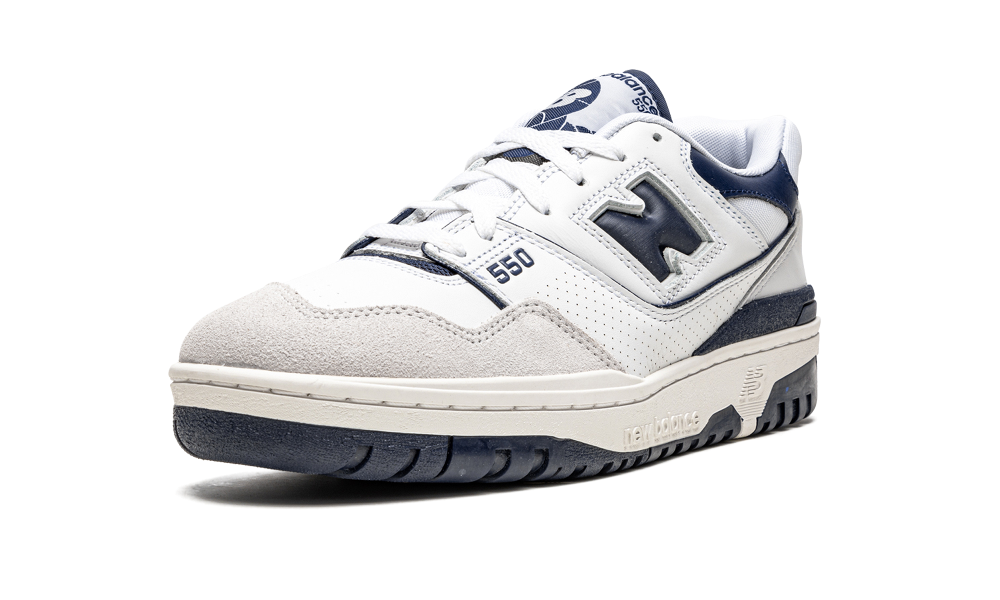 550 "White / Navy Blue" BB550WA1