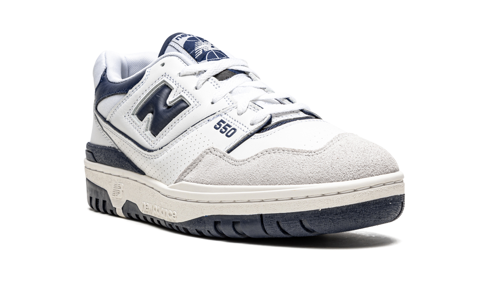 550 "White / Navy Blue" BB550WA1