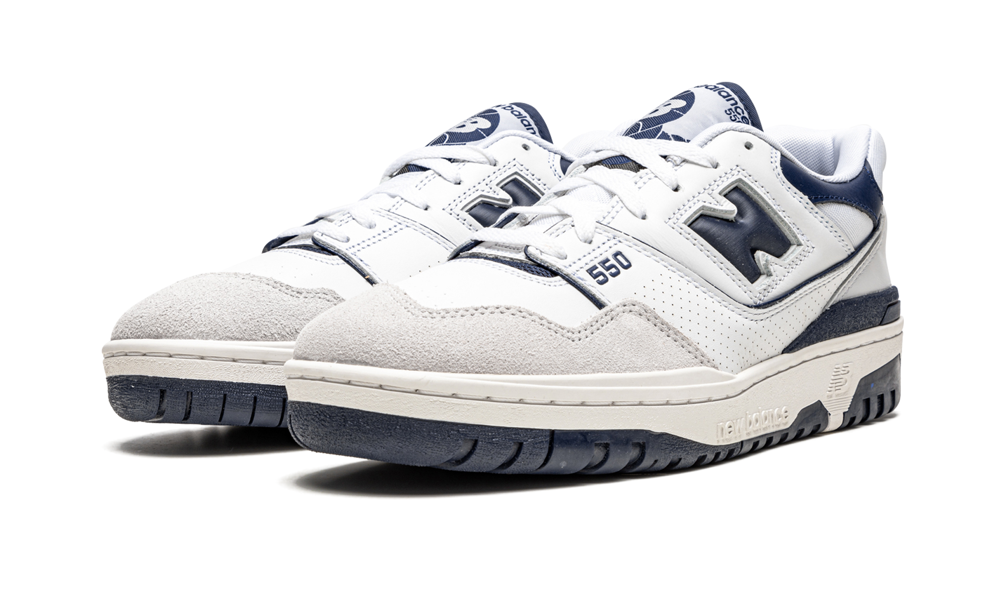 550 "White / Navy Blue" BB550WA1