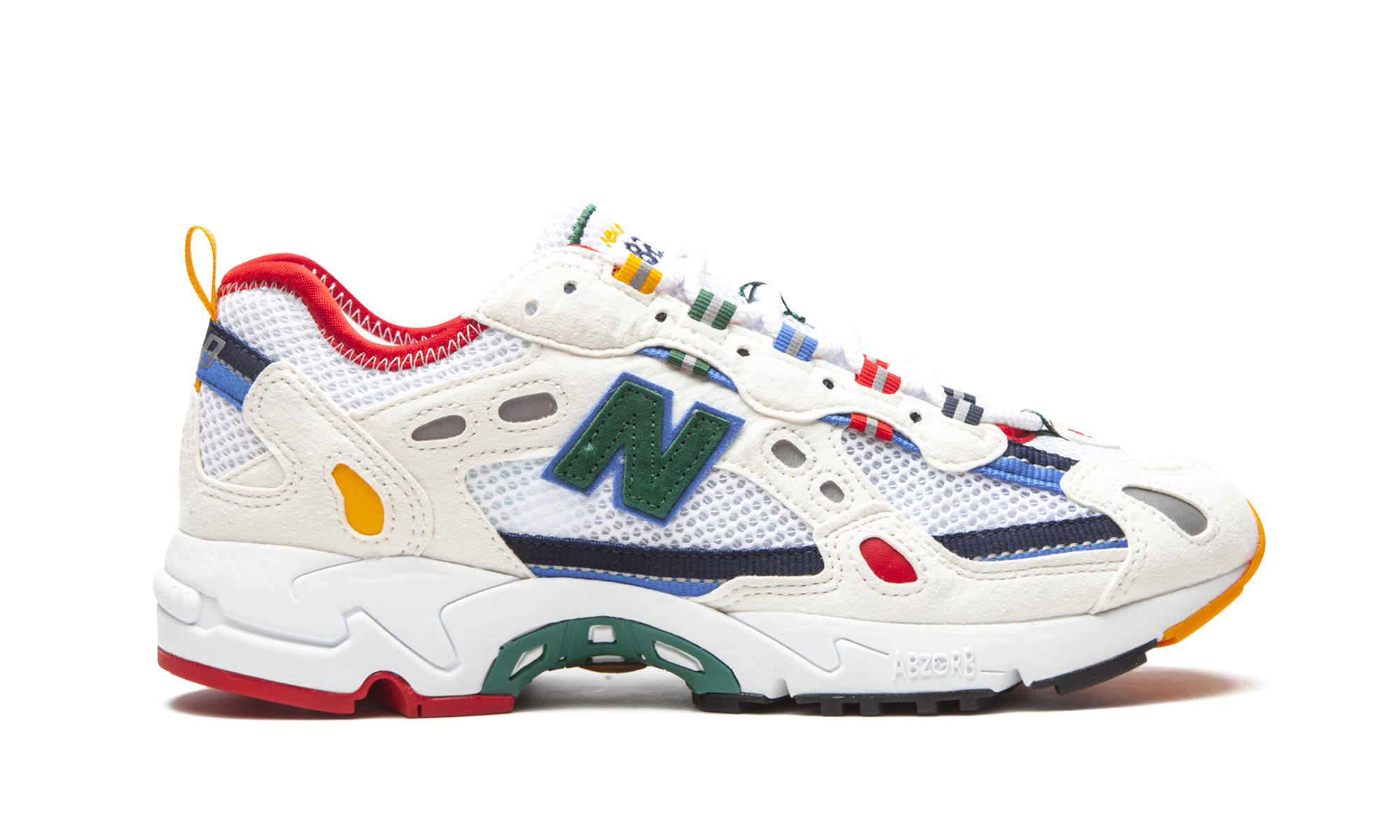 827 Abzorb "Aime Leon Dore White Multi" ML827ALD