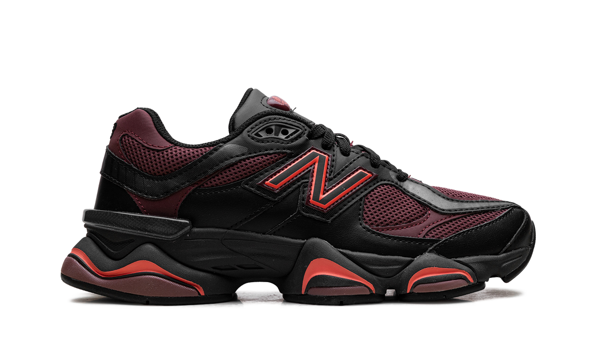 9060 "Black / Washed Burgundy" U9060BLA