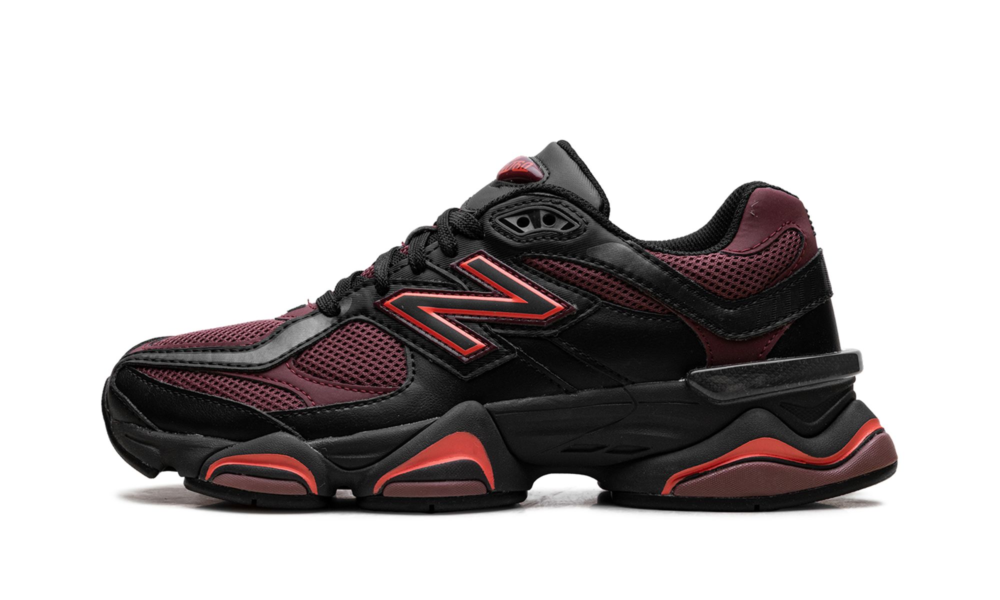 9060 "Black / Washed Burgundy" U9060BLA