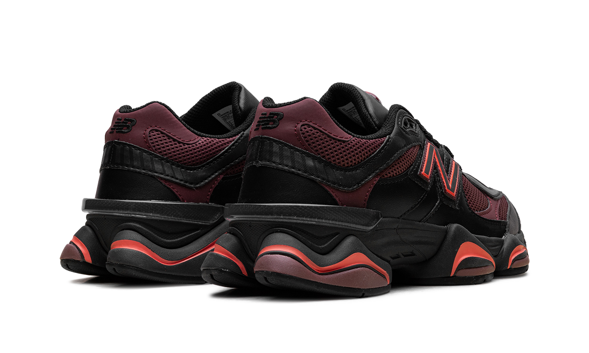 9060 "Black / Washed Burgundy" U9060BLA