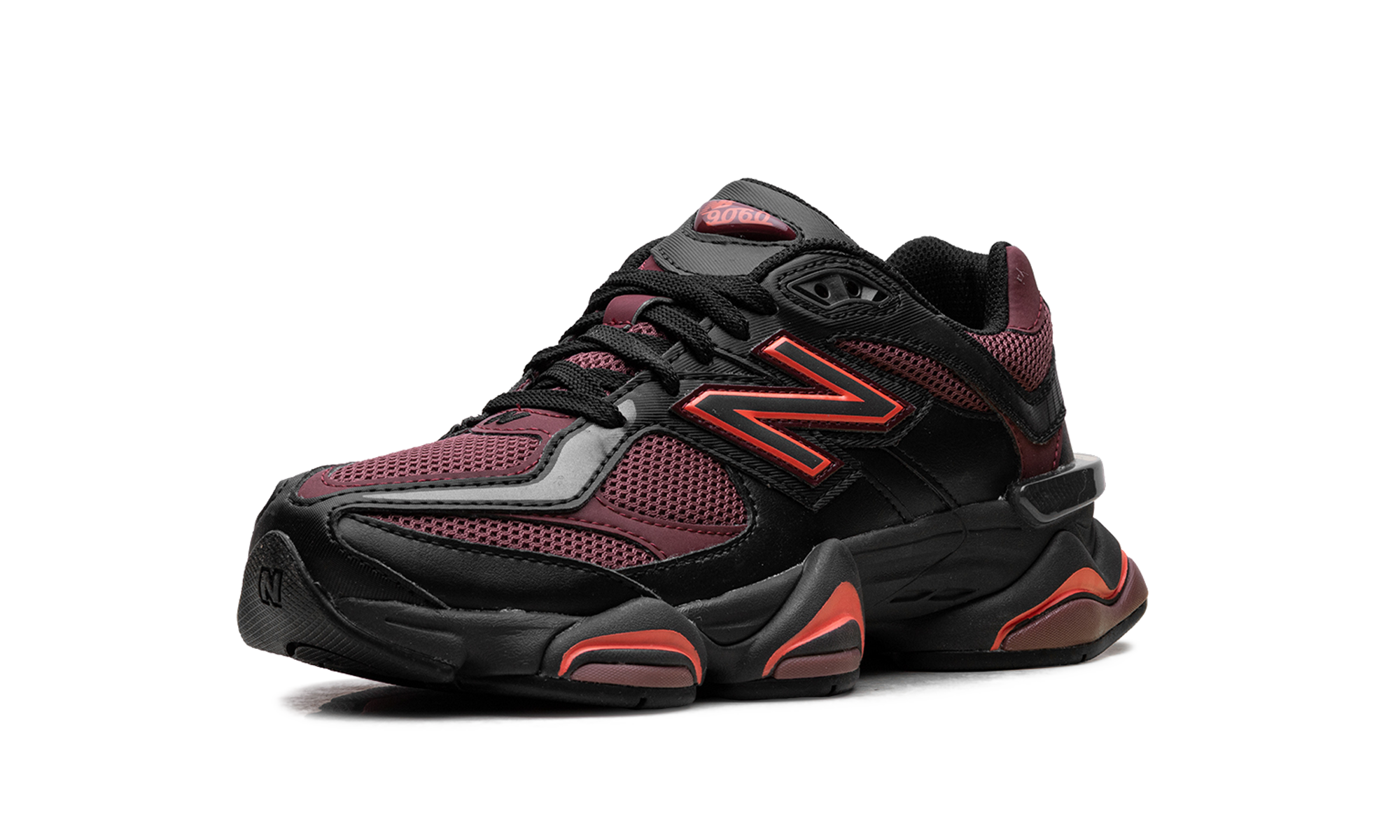 9060 "Black / Washed Burgundy" U9060BLA