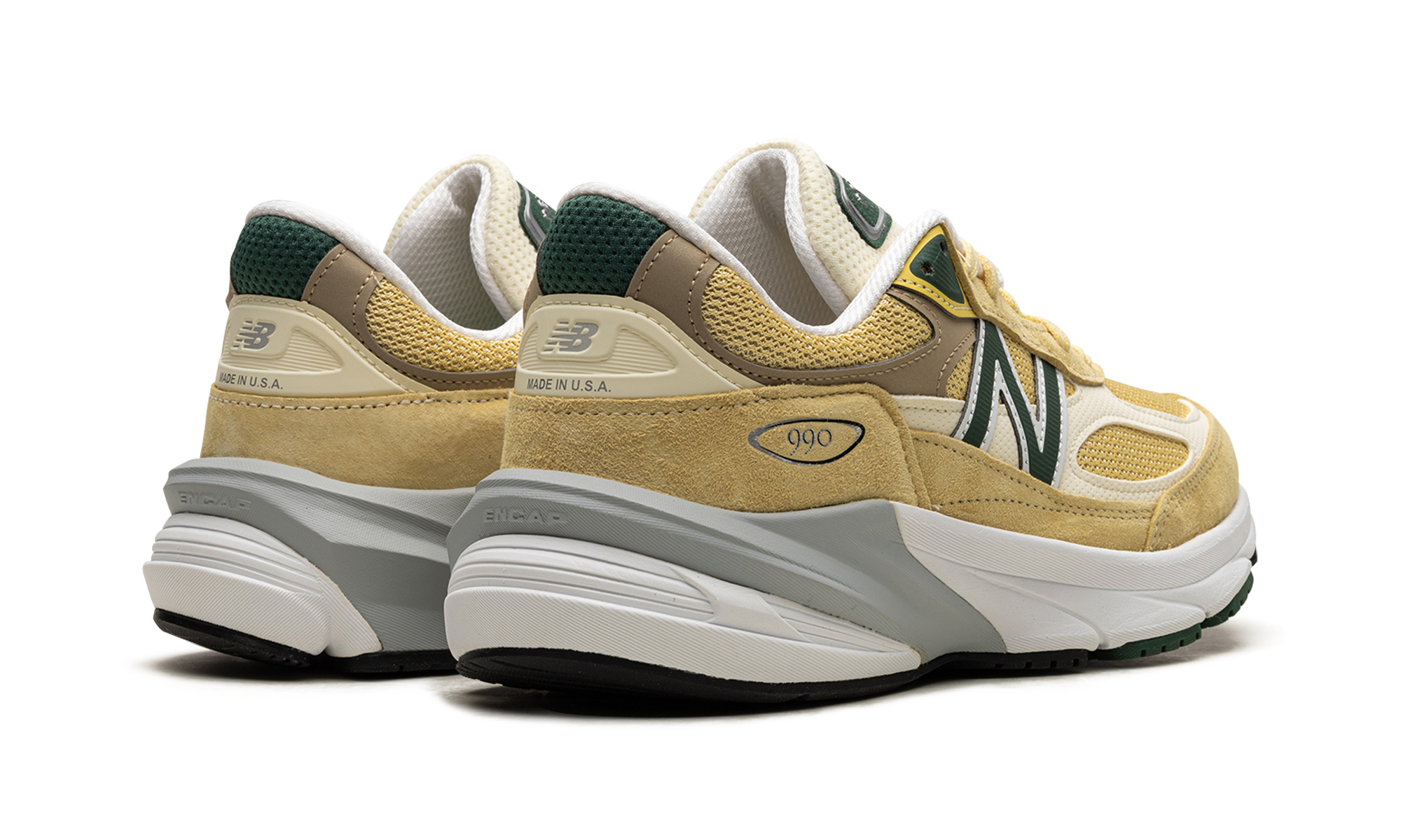 990 "Pale Yellow/Forest Green" U990TE6