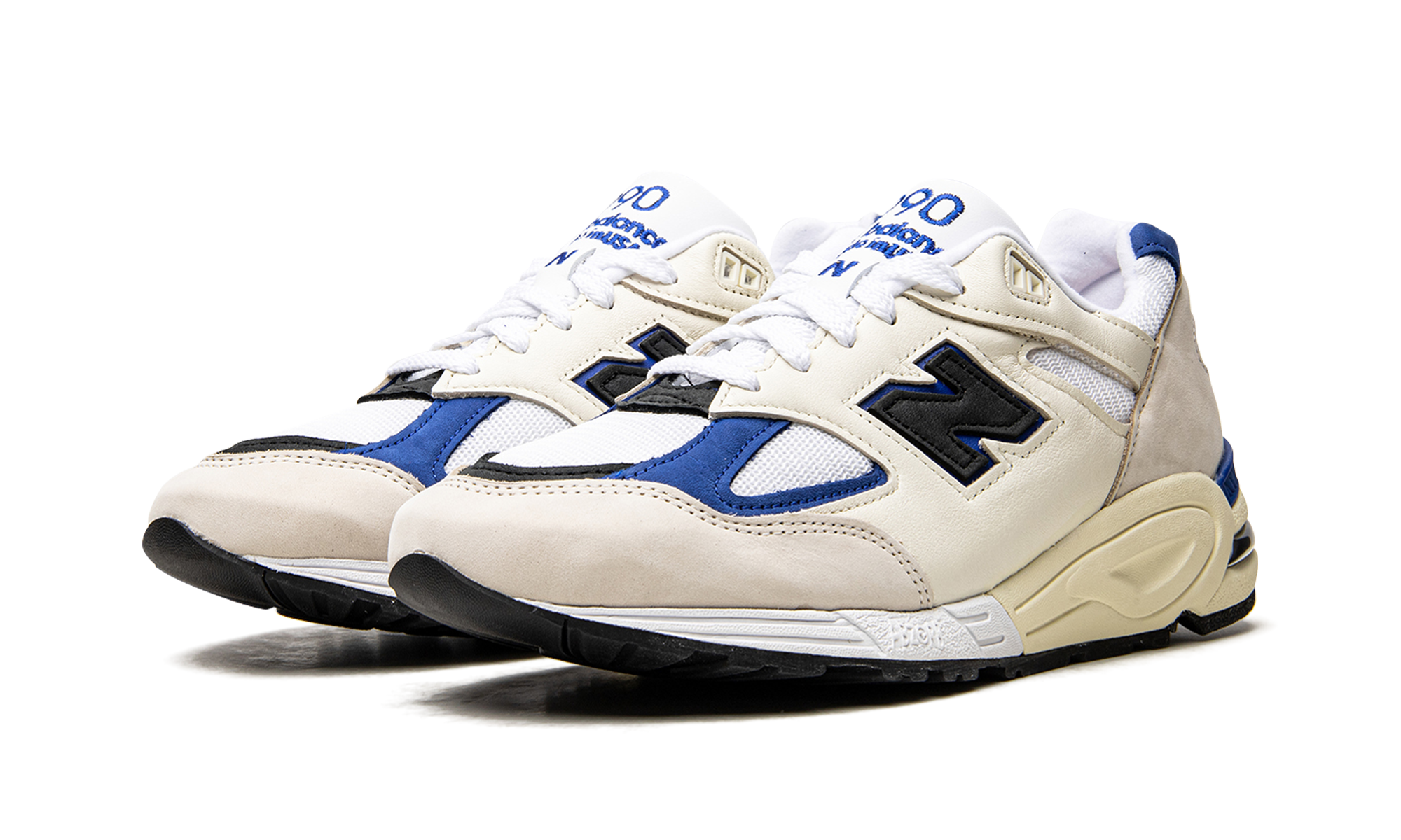 990v2 "Made In USA White/Blue" M990WB2
