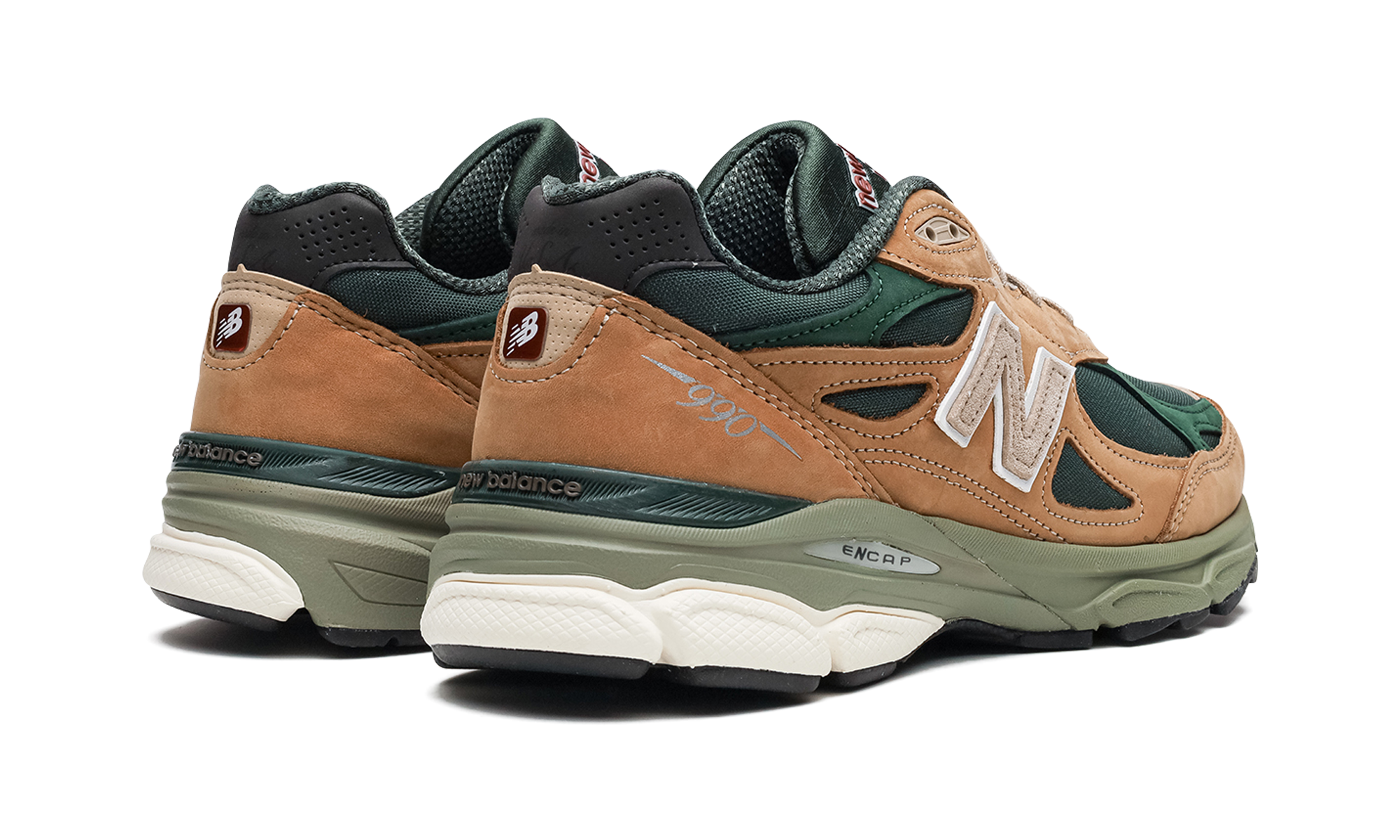 990v3 "Made in USA - Tan / Green" M990WG3
