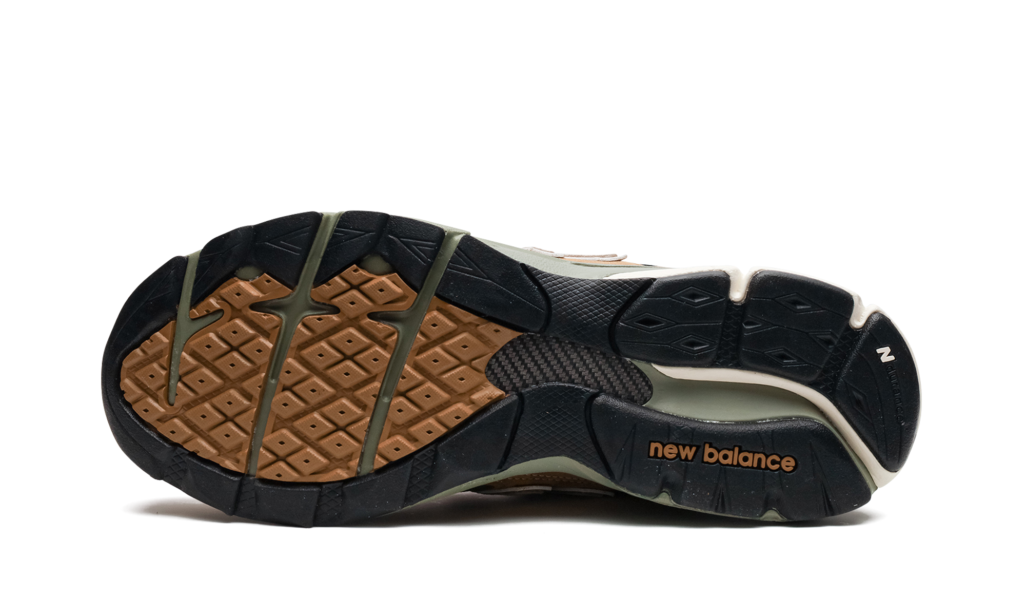 990v3 "Made in USA - Tan / Green" M990WG3