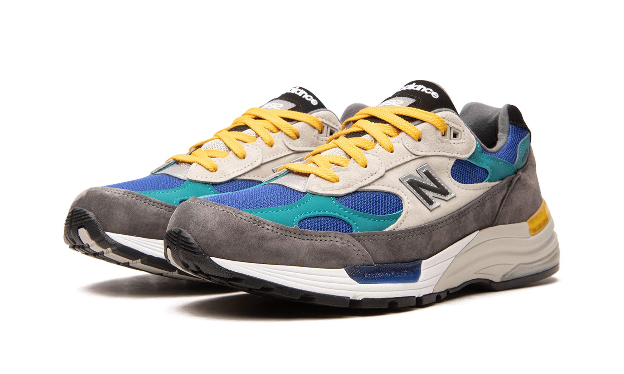 992 "Grey / blue / teal / yellow" M992RR