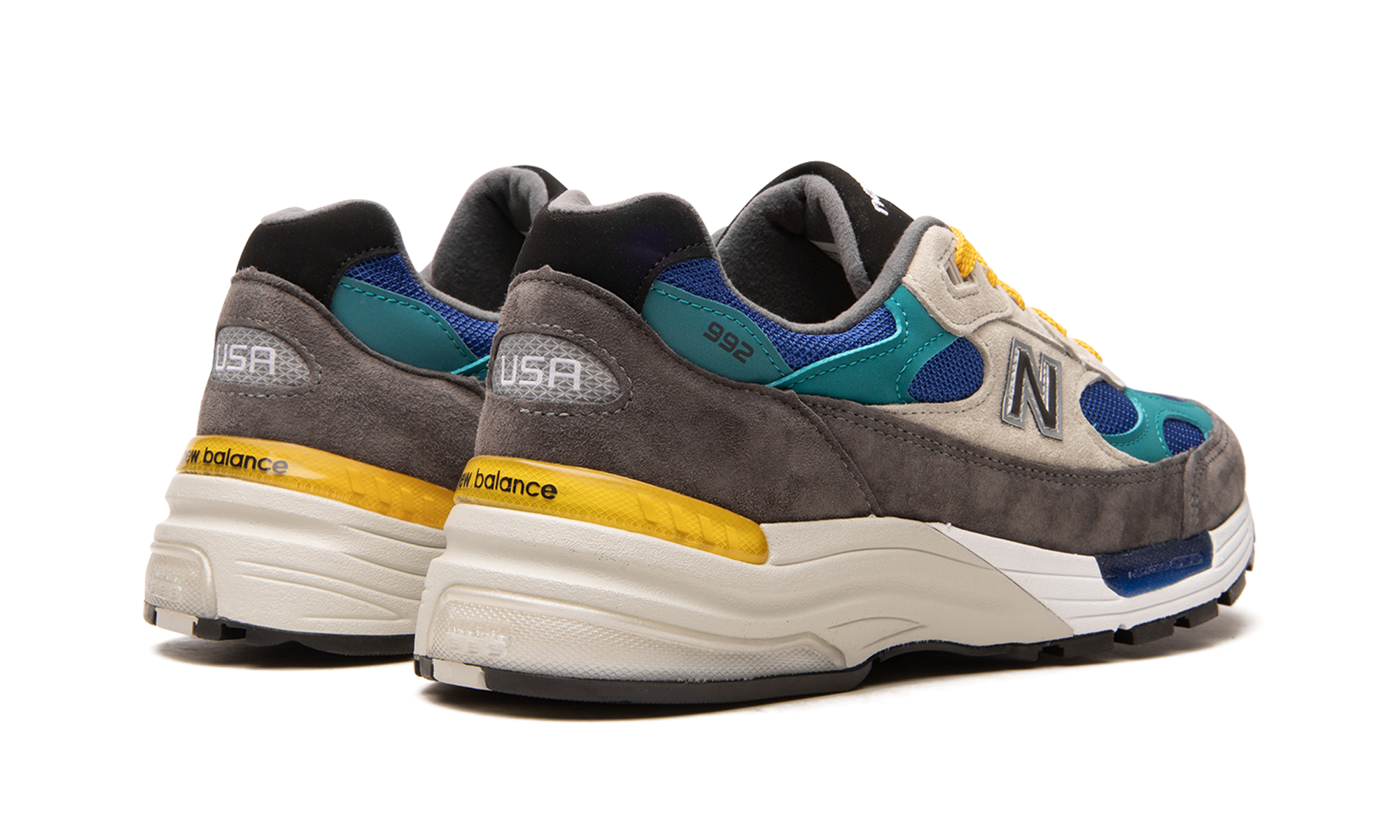 992 "Grey / blue / teal / yellow" M992RR