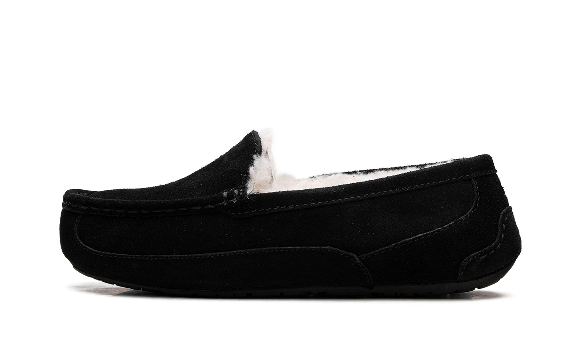 Ascot Slipper GS "Black Suede" 1120886K BLKS