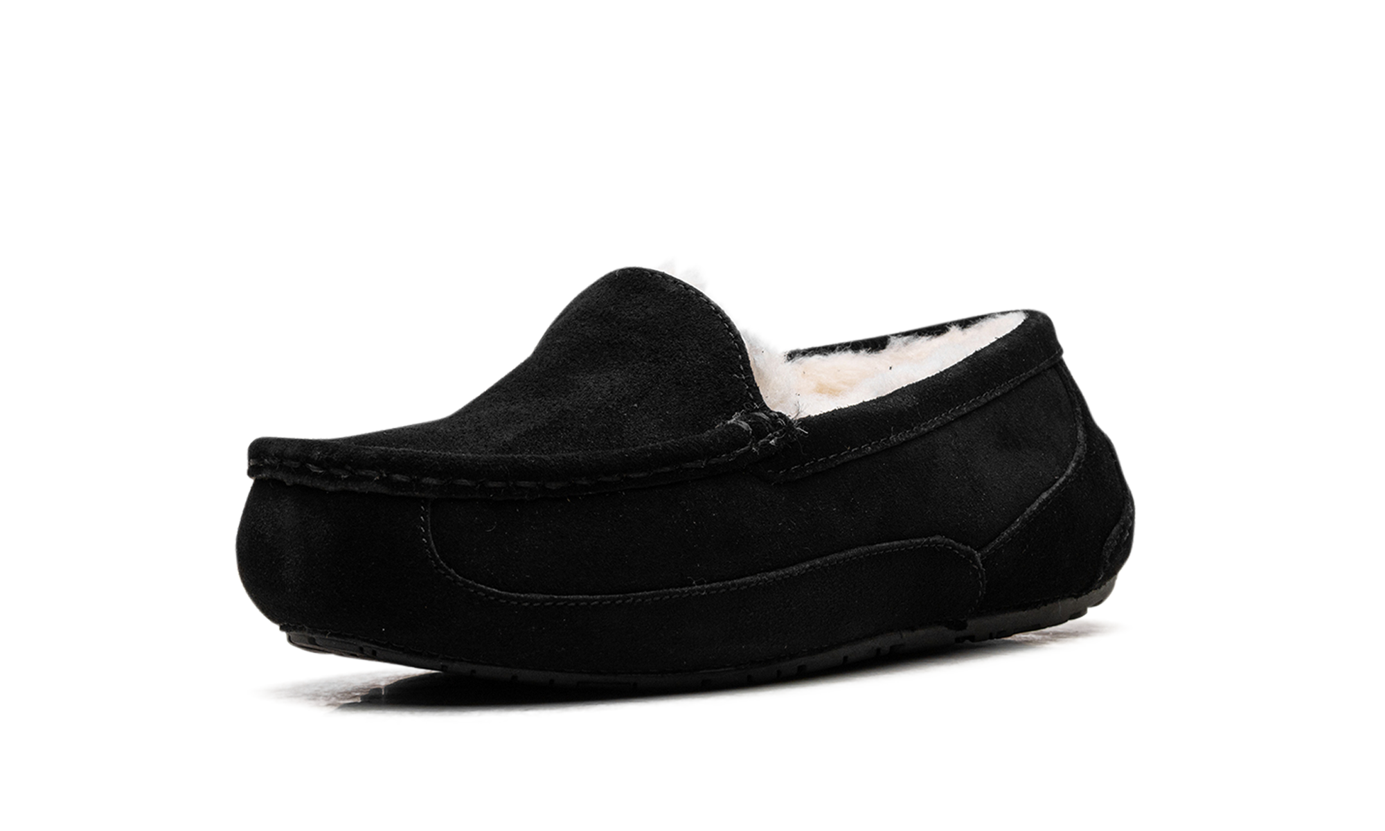 Ascot Slipper GS "Black Suede" 1120886K BLKS
