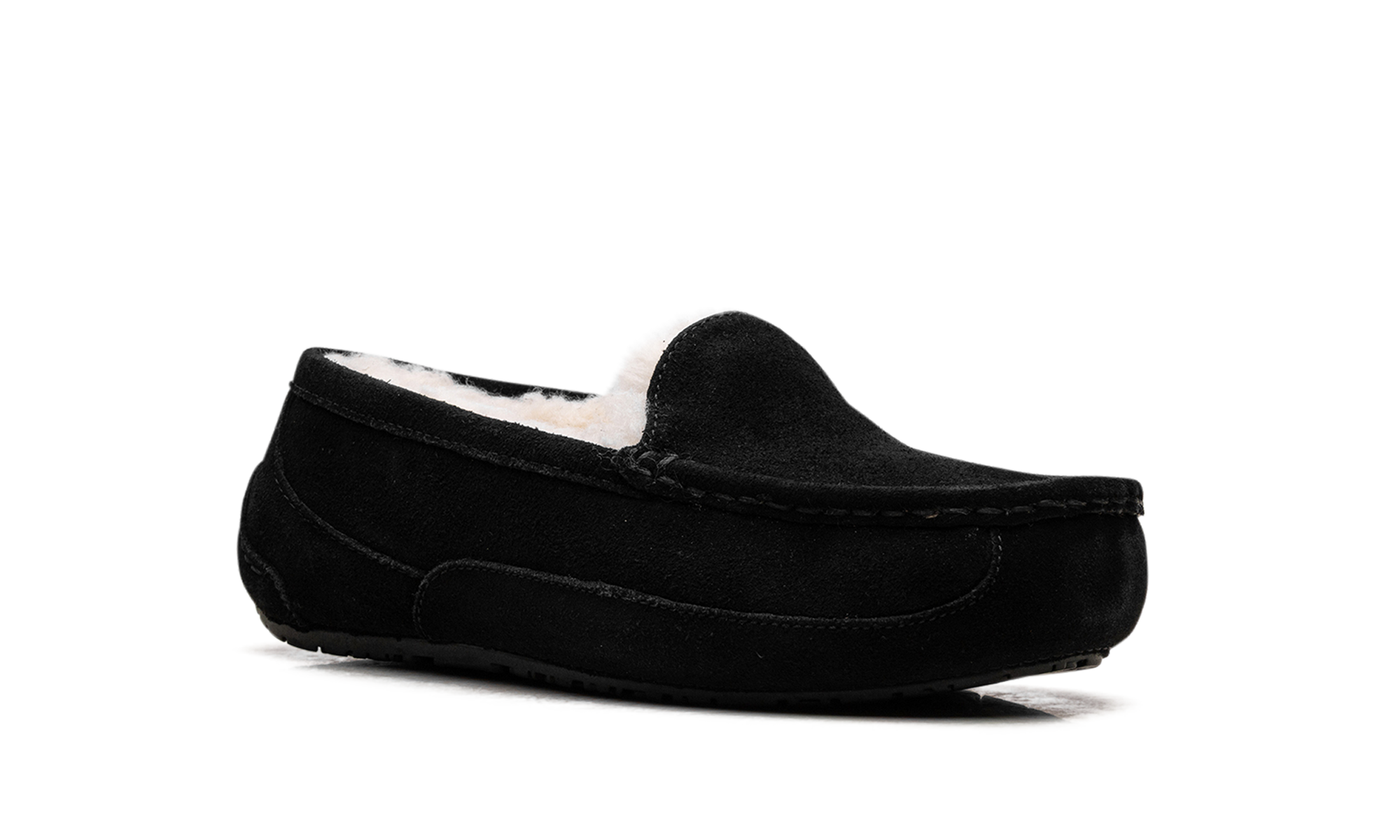 Ascot Slipper GS "Black Suede" 1120886K BLKS