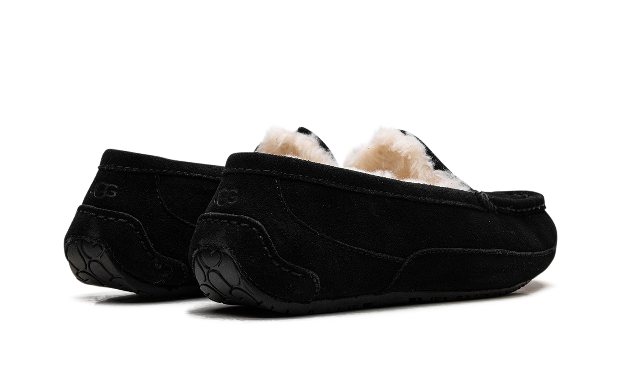 Ascot Slipper GS "Black Suede" 1120886K BLKS