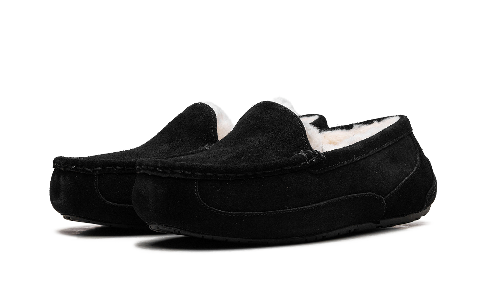 Ascot Slipper GS "Black Suede" 1120886K BLKS