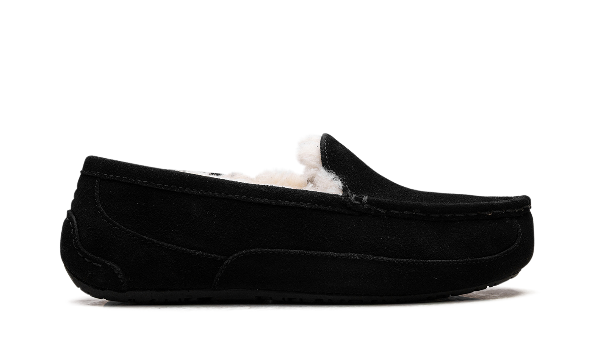 Ascot Slipper GS "Black Suede" 1120886K BLKS