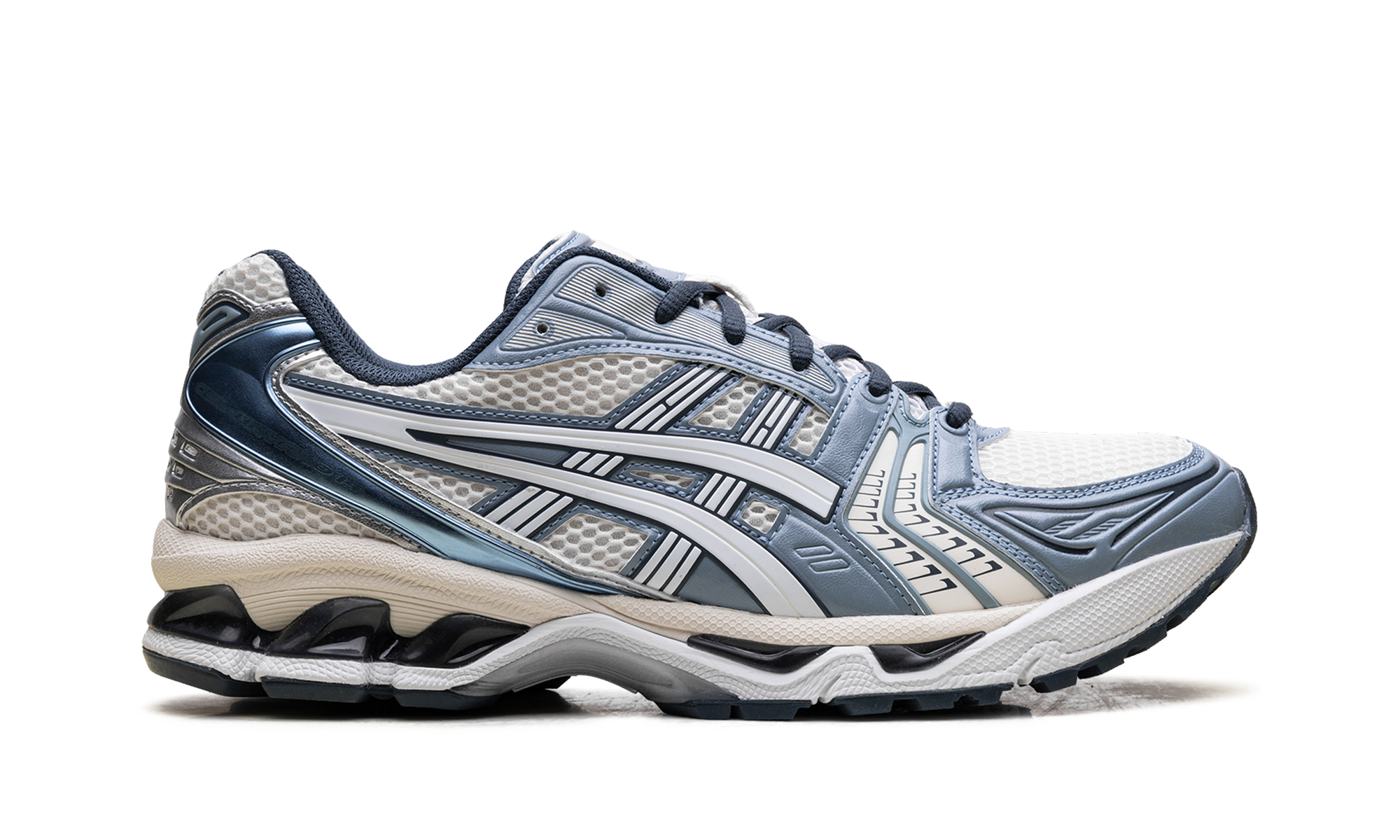 ASICS GEL-Kayano 14 "Cream / Raw Indigo" 1203A537 116
