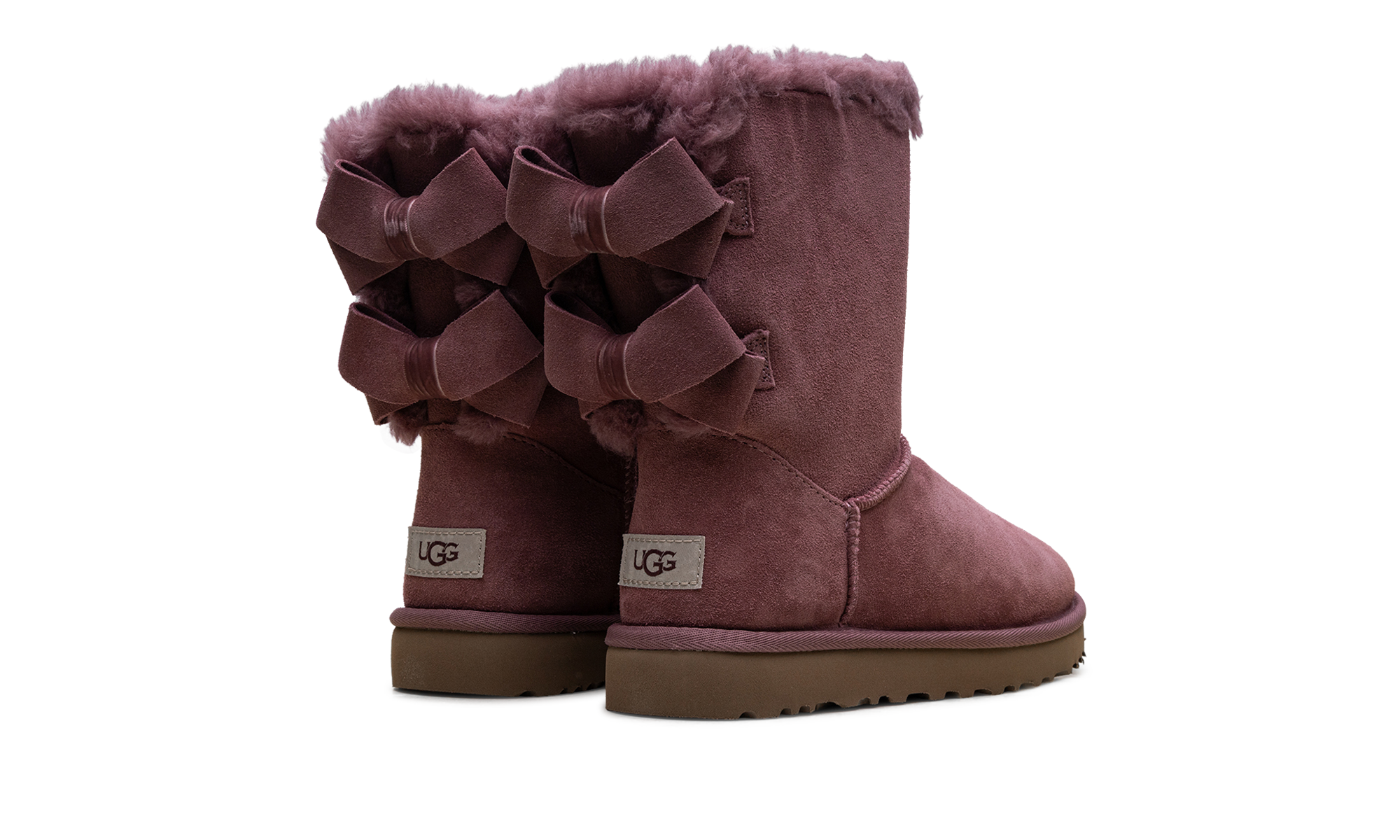 Bailey Suede Bow WMNs "Pink" 1153475 PWN