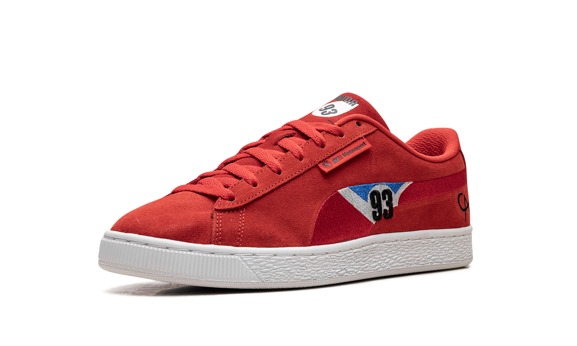Bmw Mms Suede Calder "Red" 308184 01