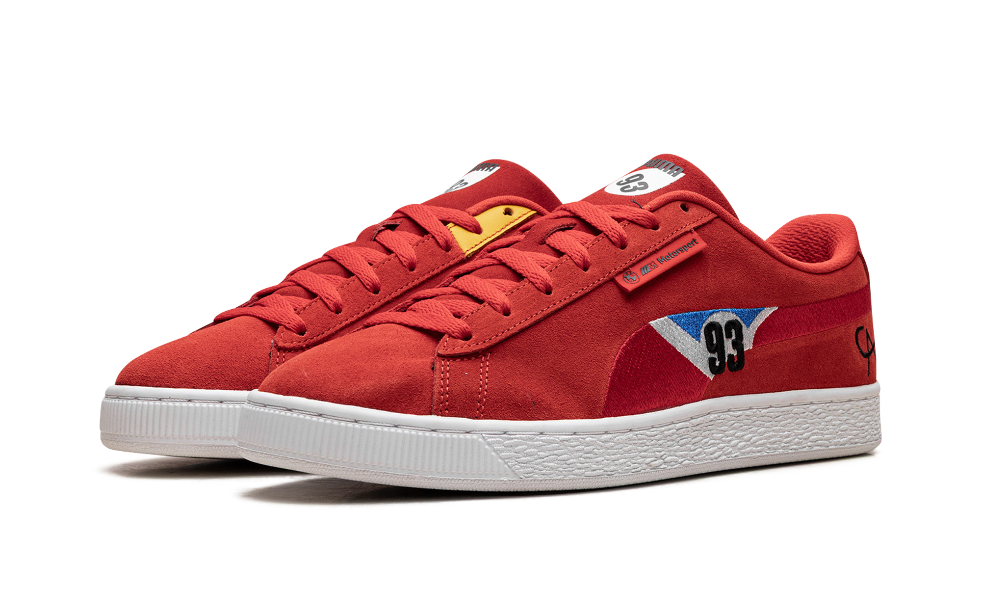 Bmw Mms Suede Calder "Red" 308184 01