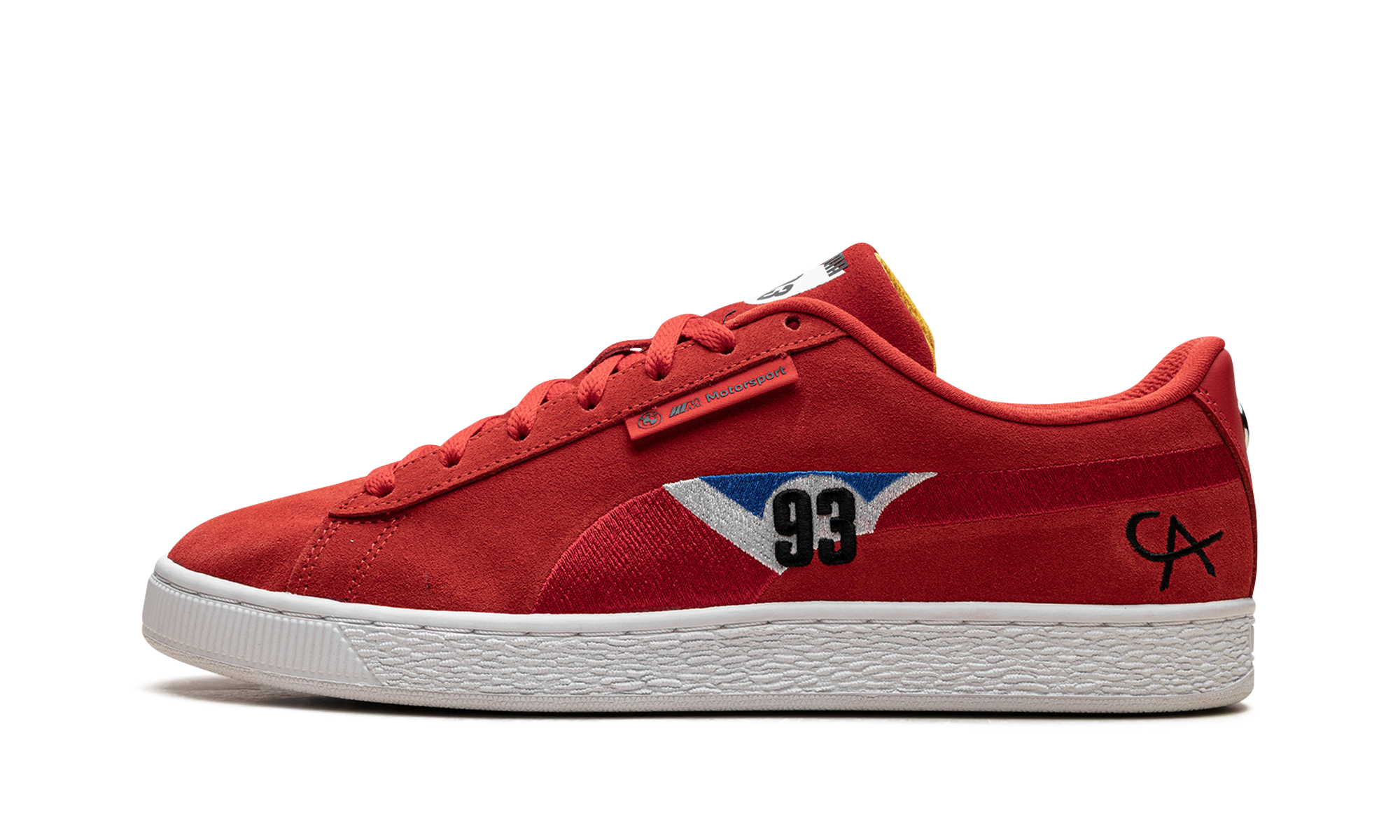 Bmw Mms Suede Calder "Red" 308184 01