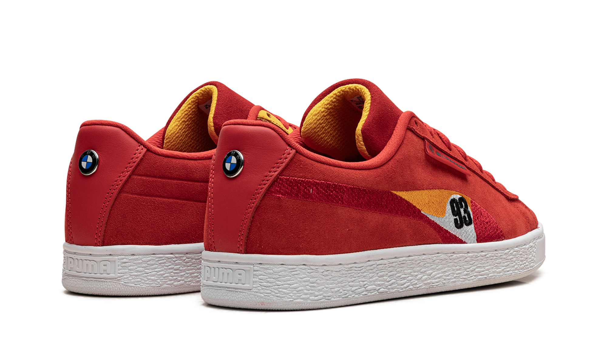 Bmw Mms Suede Calder "Red" 308184 01