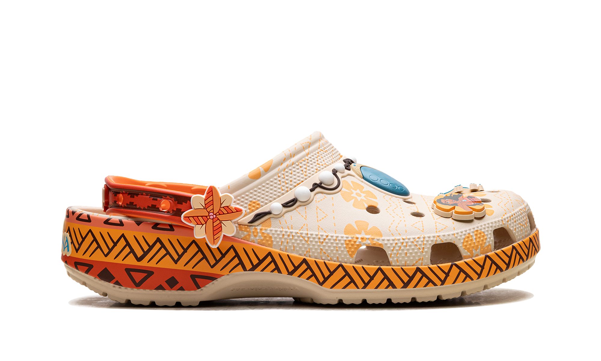 Classic Clog "Disney moana - tan / red" 211195 90H