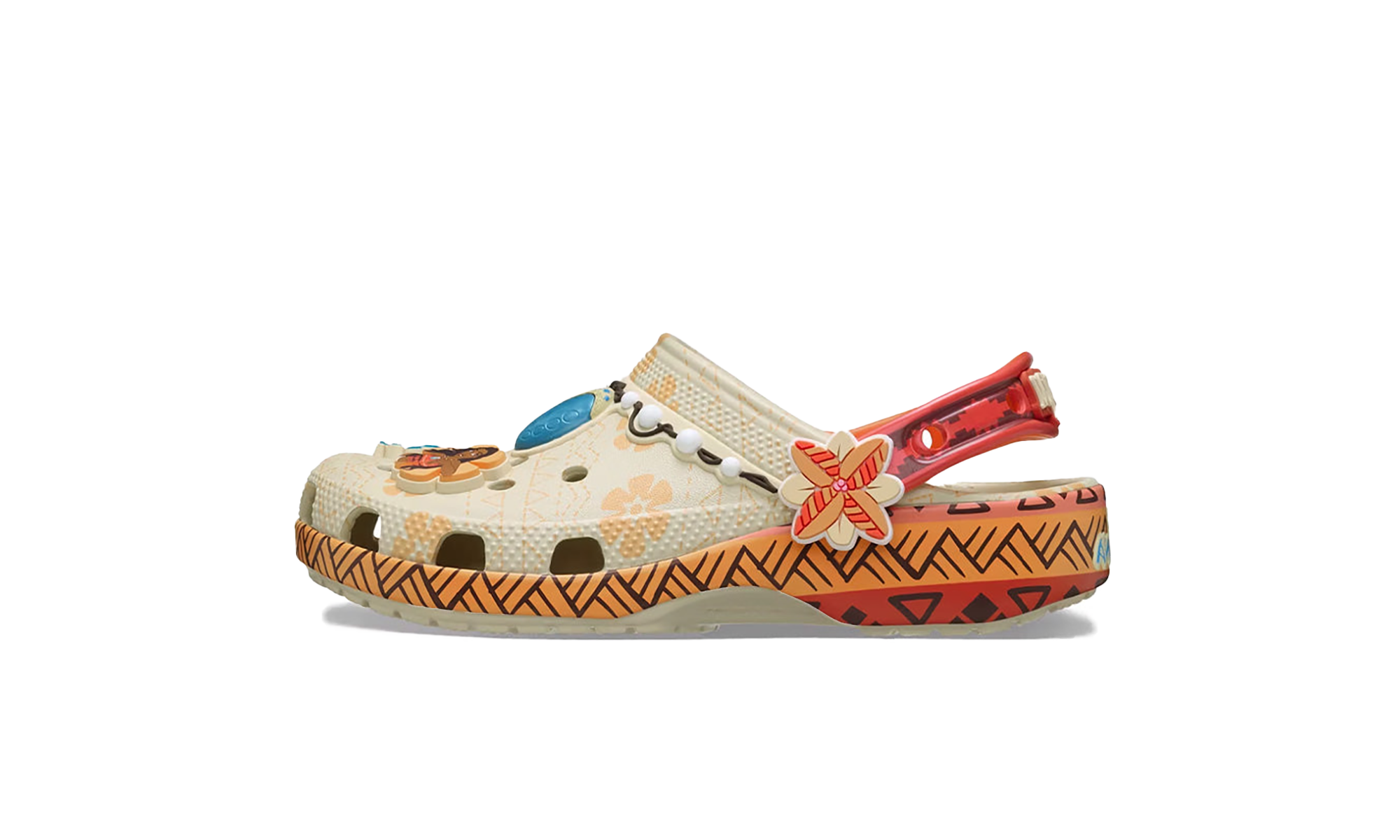 Classic Clog "Disney moana - tan / red" 211196 90H