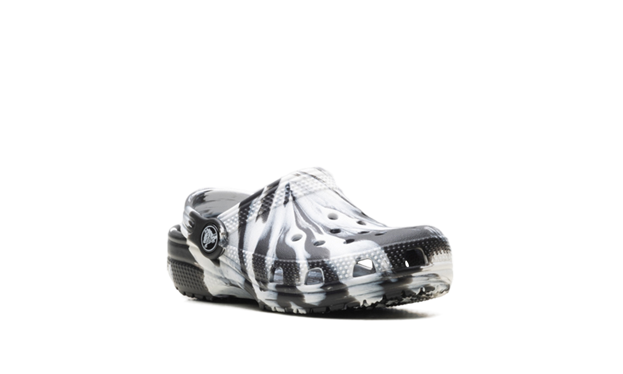 Classic Marbled Clog Td "Black" 206838 066