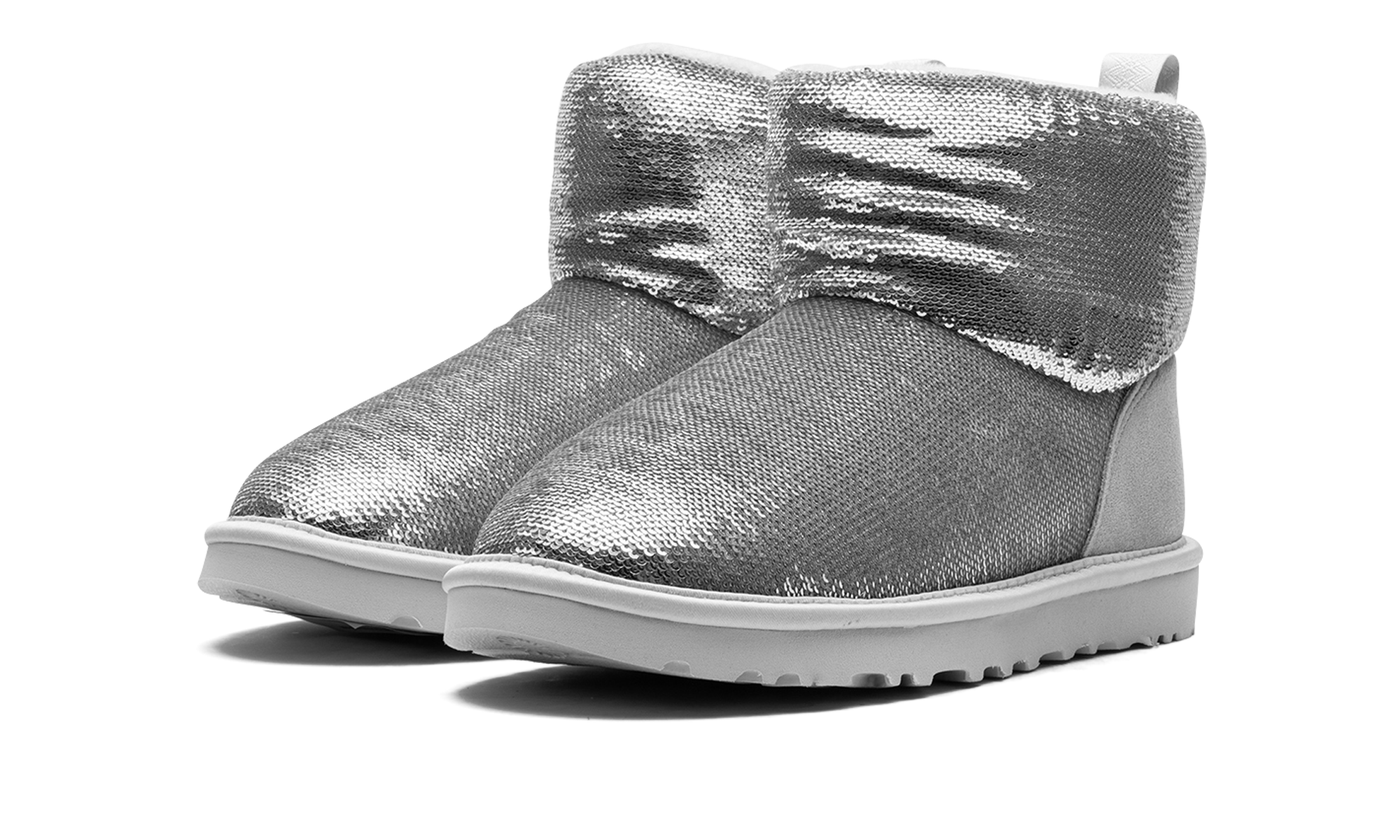 Classic Mini Boot WMNS "Mirror Ball Silver" 1151291 SLVR