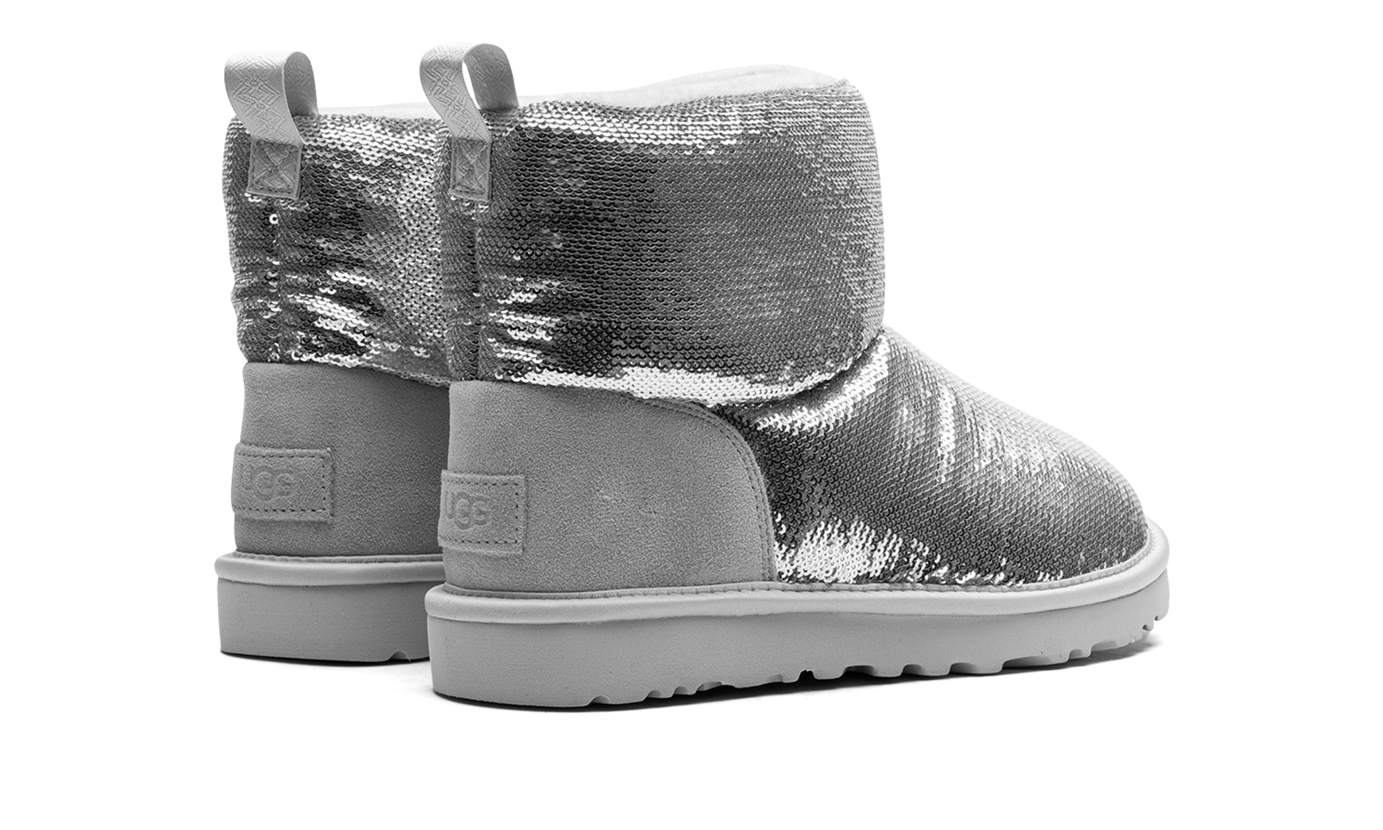 Classic Mini Boot WMNS "Mirror Ball Silver" 1151291 SLVR